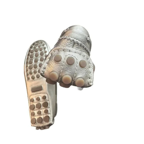 Coach Nadia Women's White Leather Slip On Tassel Loafers Size 7.5B - Picture 6 of 9